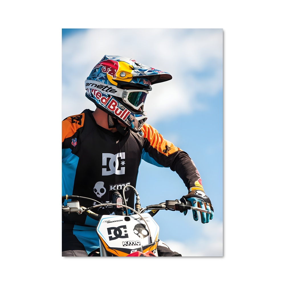 Poster Dirt Legend – affiche Motocross freestyle